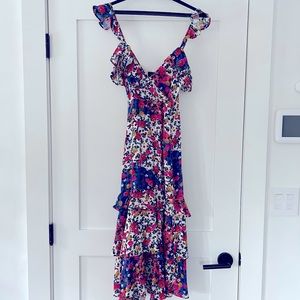 Majorelle - Floral - Midi Dress